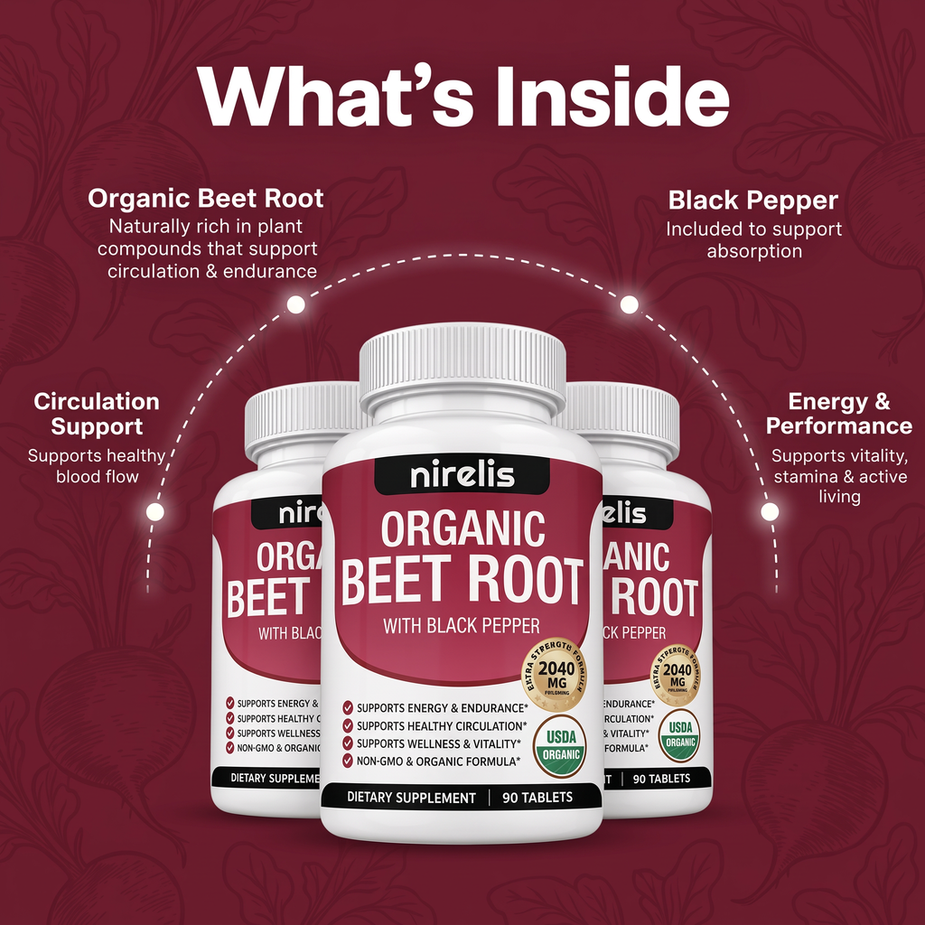 Nirelis Beetroot Tablets